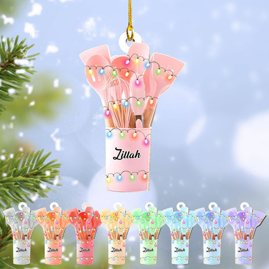 Customized Chef Ornament - Chef Christmas Gift N22