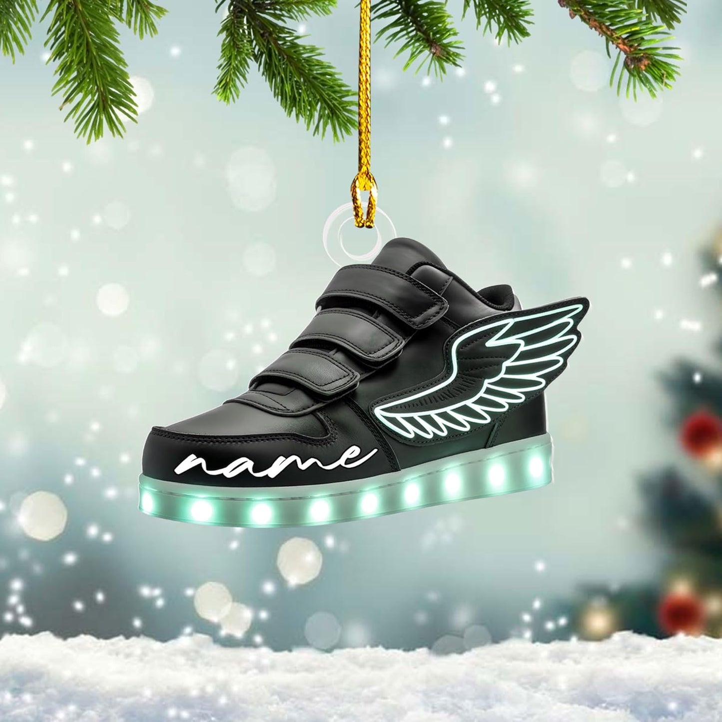 Personalized Marathon Ornament – Custom Name Acrylic Running Christmas Decoration, Runner Gift, Race Medal Keepsake TM3