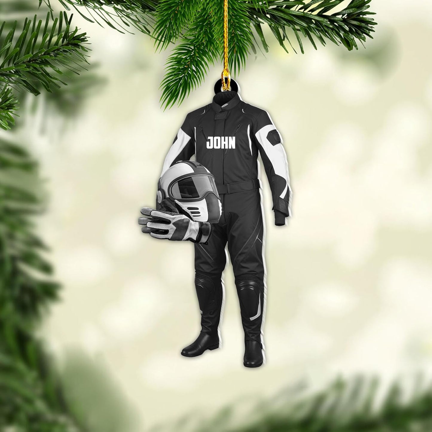 Custom Skydiving Christmas Ornament – Skydiver Xmas Decor O14