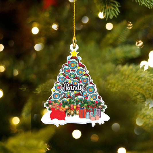 Custom Archery Christmas Ornament – Archery Lover Gift A7