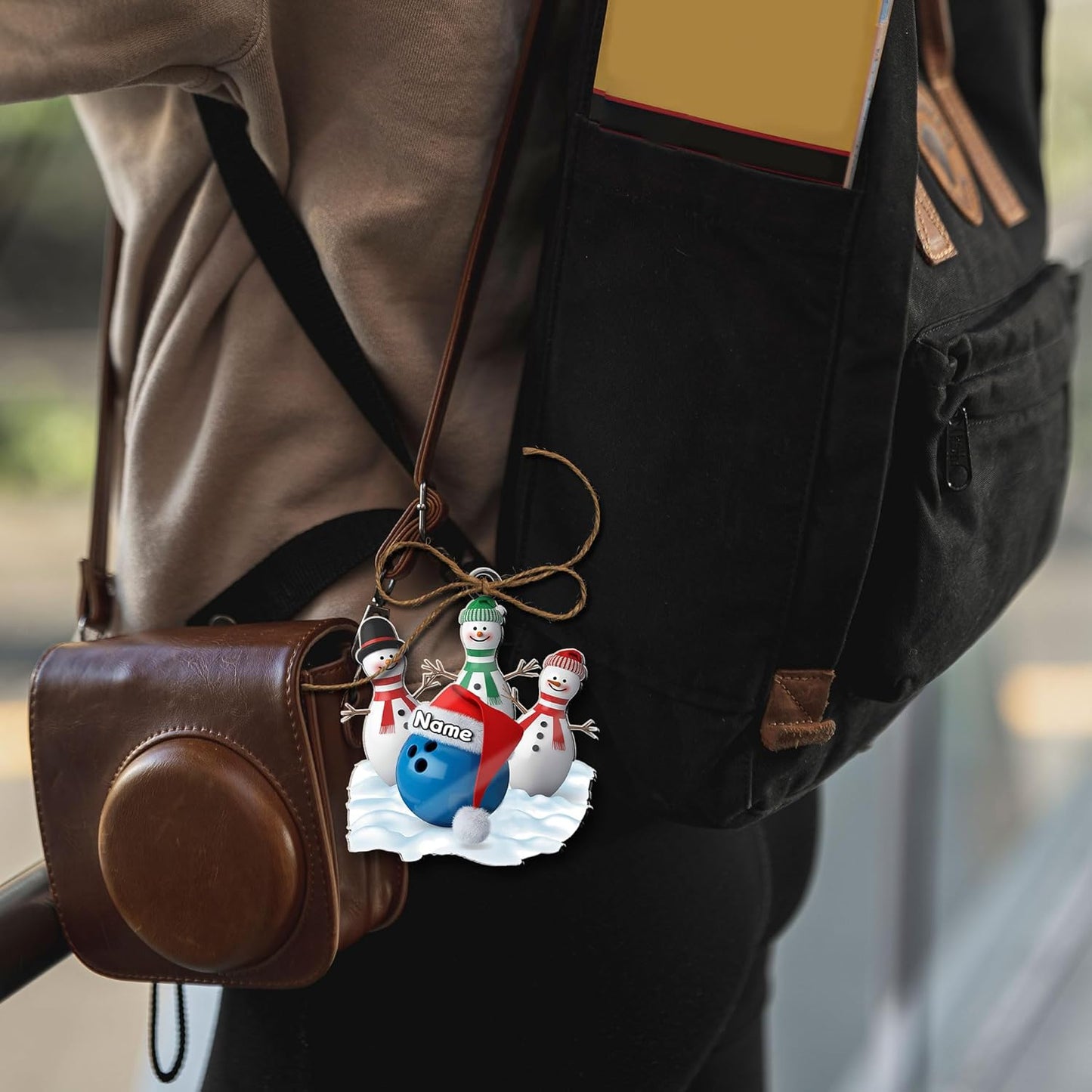 Custom Bowling Tools Ornament - Bowling Ornament Bowl 5