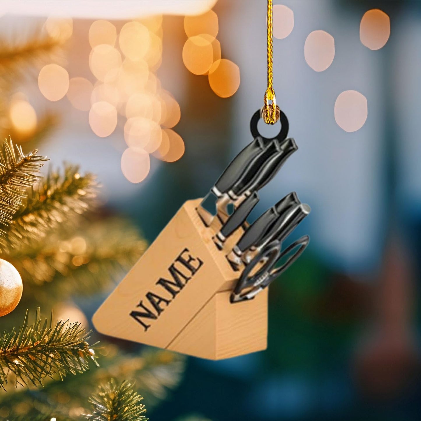 Personalized Chef Christmas Ornament 2025, Cooking Baking Christmas Ornaments, Chef Uniform Ornament, Custom Chef Hat Ornament for Christmas Tree Chef Gifts Food Ornaments Kitchen Ornament  N06