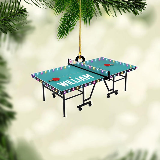 Personalized Boxing Gloves Christmas Ornament - Boxing Ornament Gift LL8