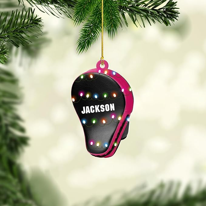 Personalized Boxing Gloves Christmas Ornament - Boxing Ornament Gift LL11