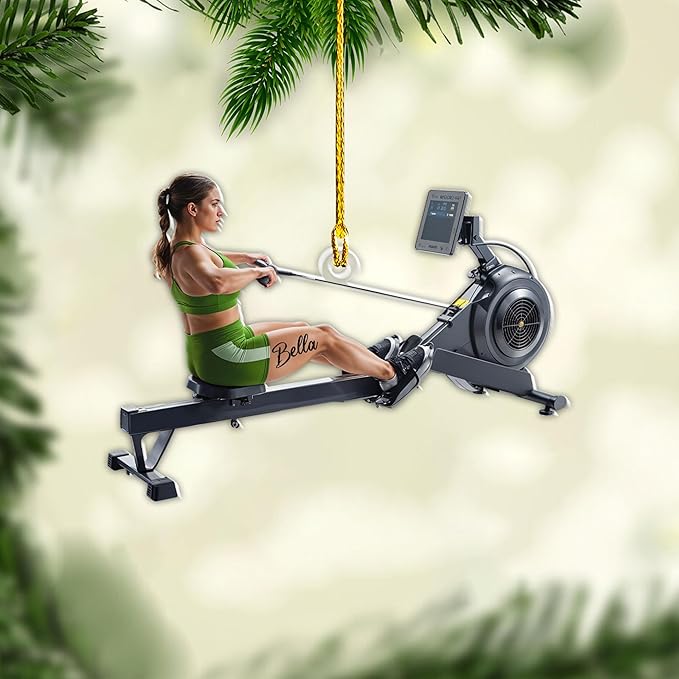 Personalized Pilates Acrylic Christmas Ornament - Instructors & Fitness Lovers LL41