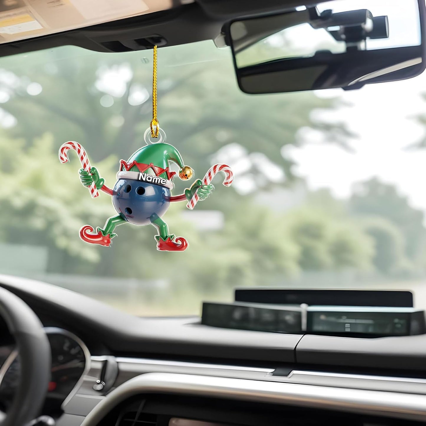 Custom Bowling Tools Ornament - Bowling Ornament Bowl 10