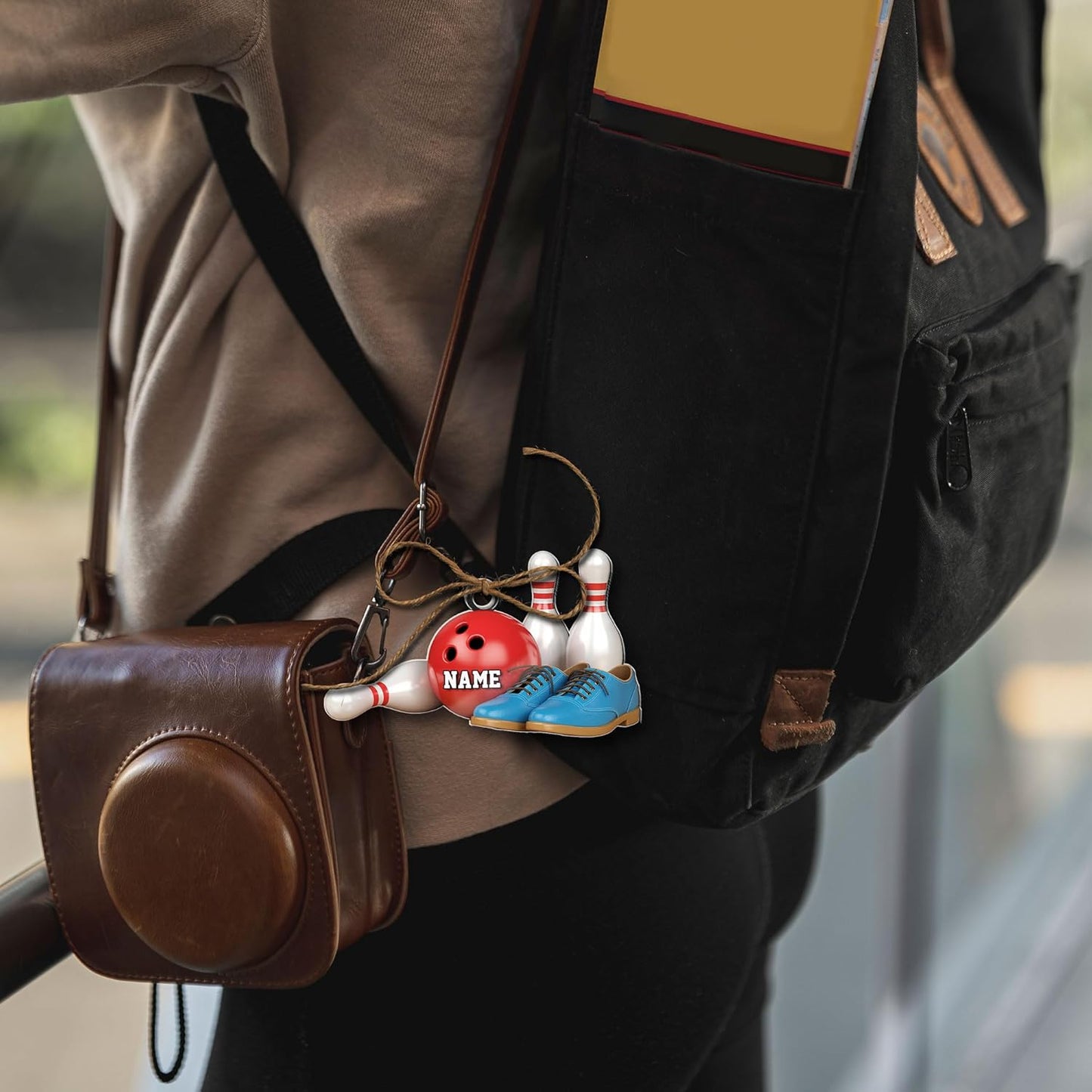 Custom Bowling Tools Ornament - Bowling Ornament Bowl 2