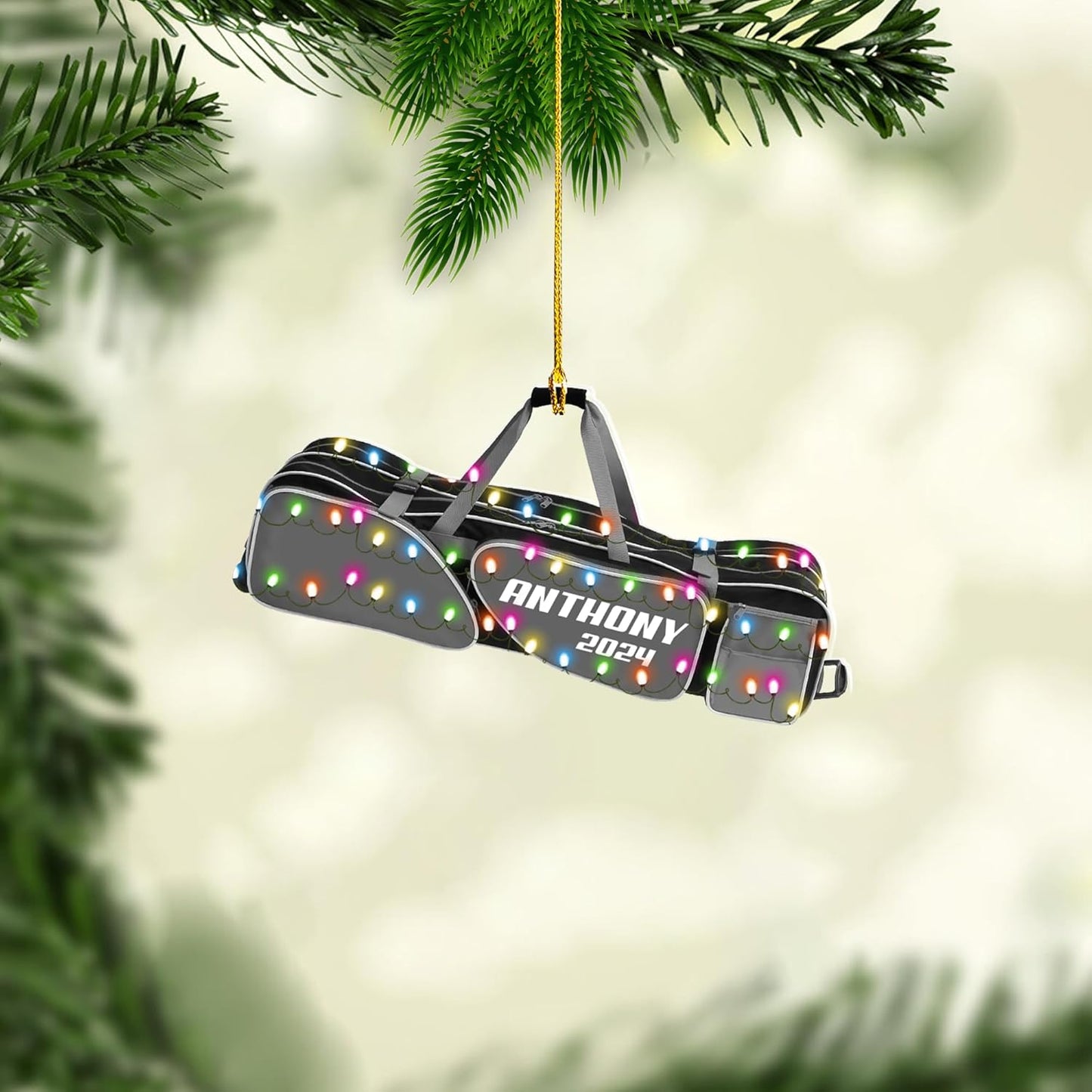 Personalized Fencing Christmas Ornament Christmas Tree Decor Gift for Fencer 2025 Fencing for Christmas Tree C12