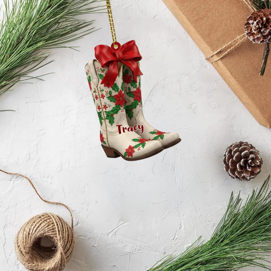 Custom Horse Riding Ornament | Personalized Equestrian Holiday Gift for Riders, Trainers & Horse Owners THH8