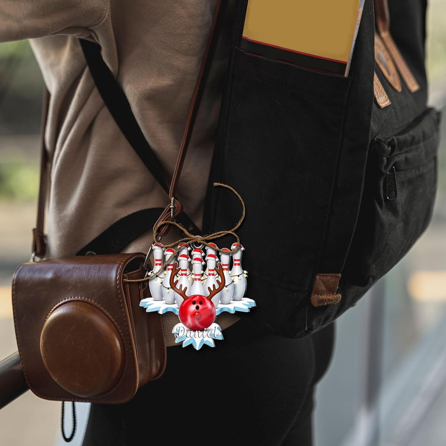 Custom Bowling Tools Ornament - Bowling Ornament Bowl 8