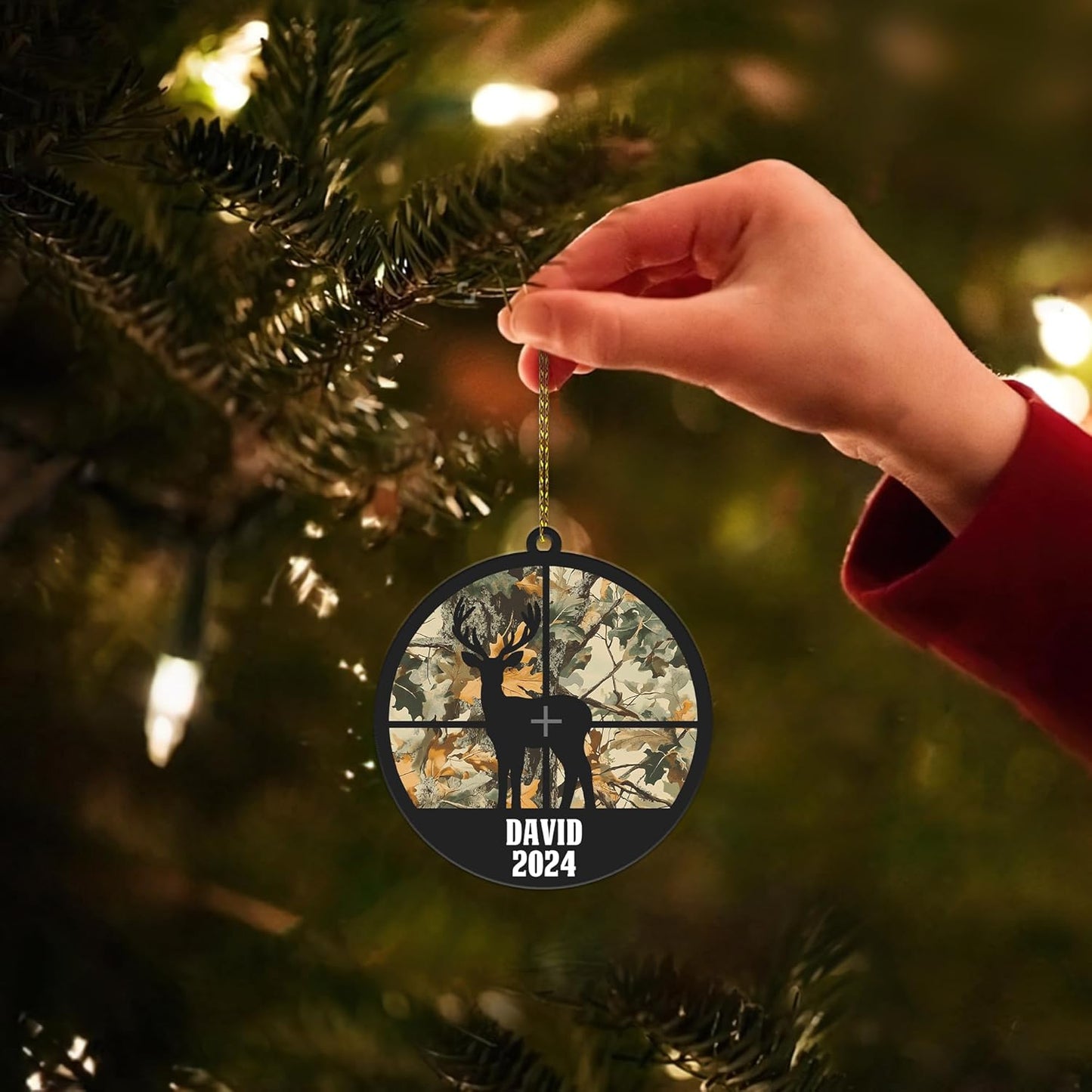 Personalized Hunting Vest 2D Flat Ornament - Duck Hunting Gifts for Men Women T31