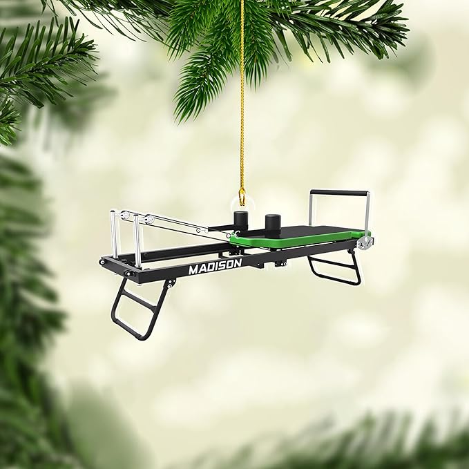 Personalized Pilates Christmas Ornament - Custom Pilates Gift for Women LL14