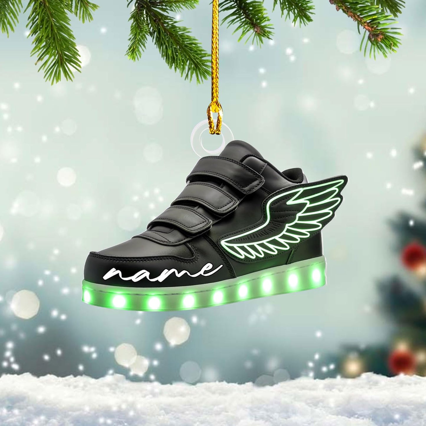 Personalized Marathon Ornament – Custom Name Acrylic Running Christmas Decoration, Runner Gift, Race Medal Keepsake TM3