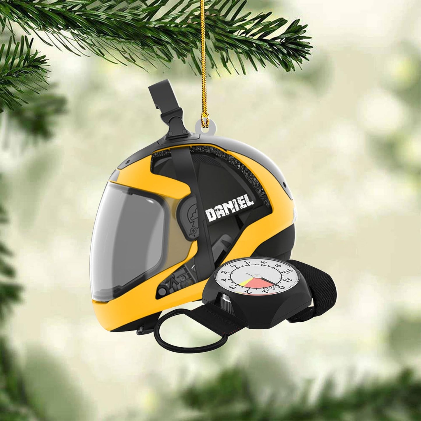 Custom Skydiving Christmas Ornament – Skydiver Xmas Decor O29