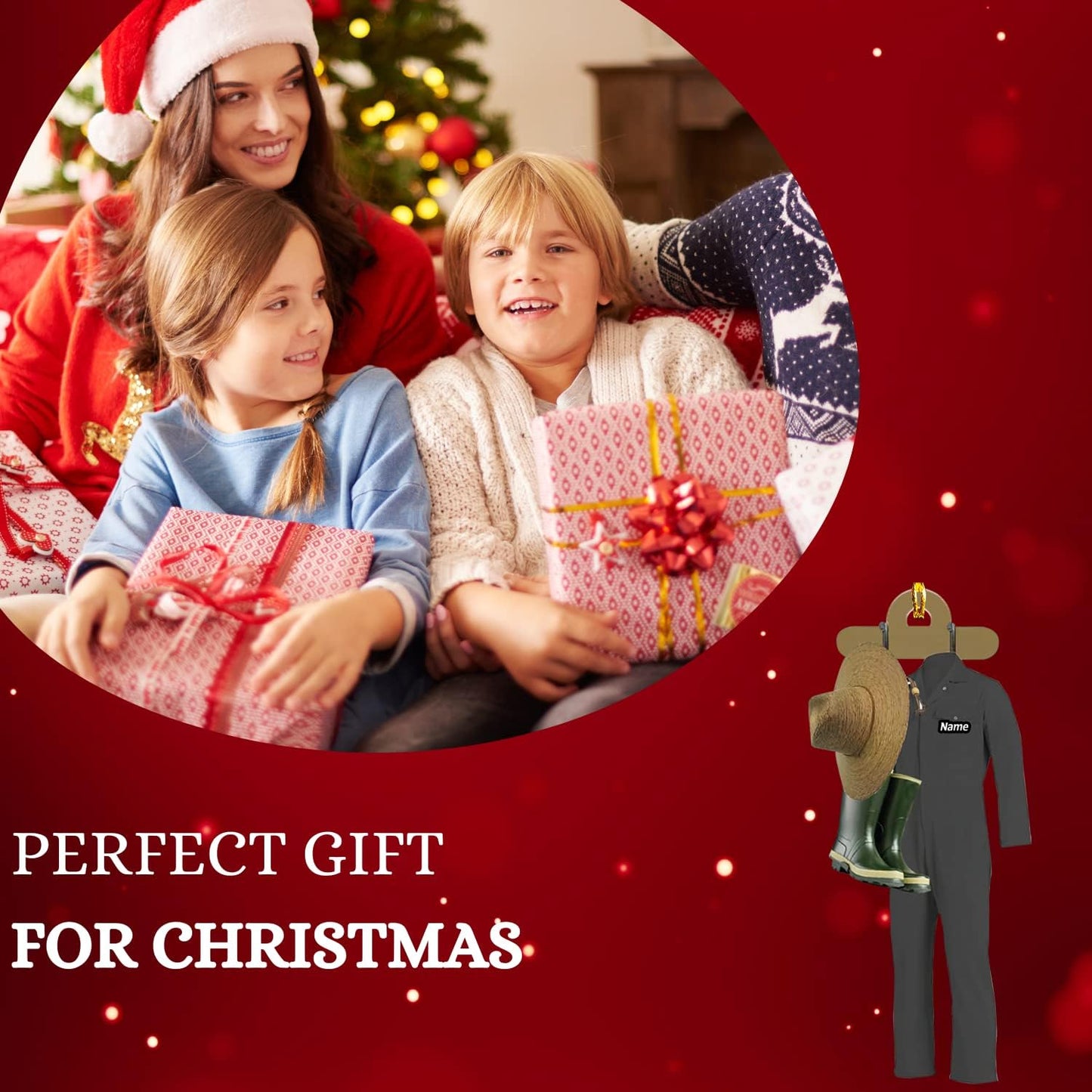 Custom Name Garden Equipment Ornament | Gardener Christmas Tree Decor Gift for Plant & Nature Lovers TG88