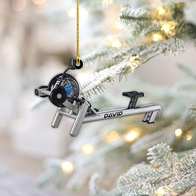 Personalized Pilates Acrylic Christmas Ornament - Instructors & Fitness Lovers LL45