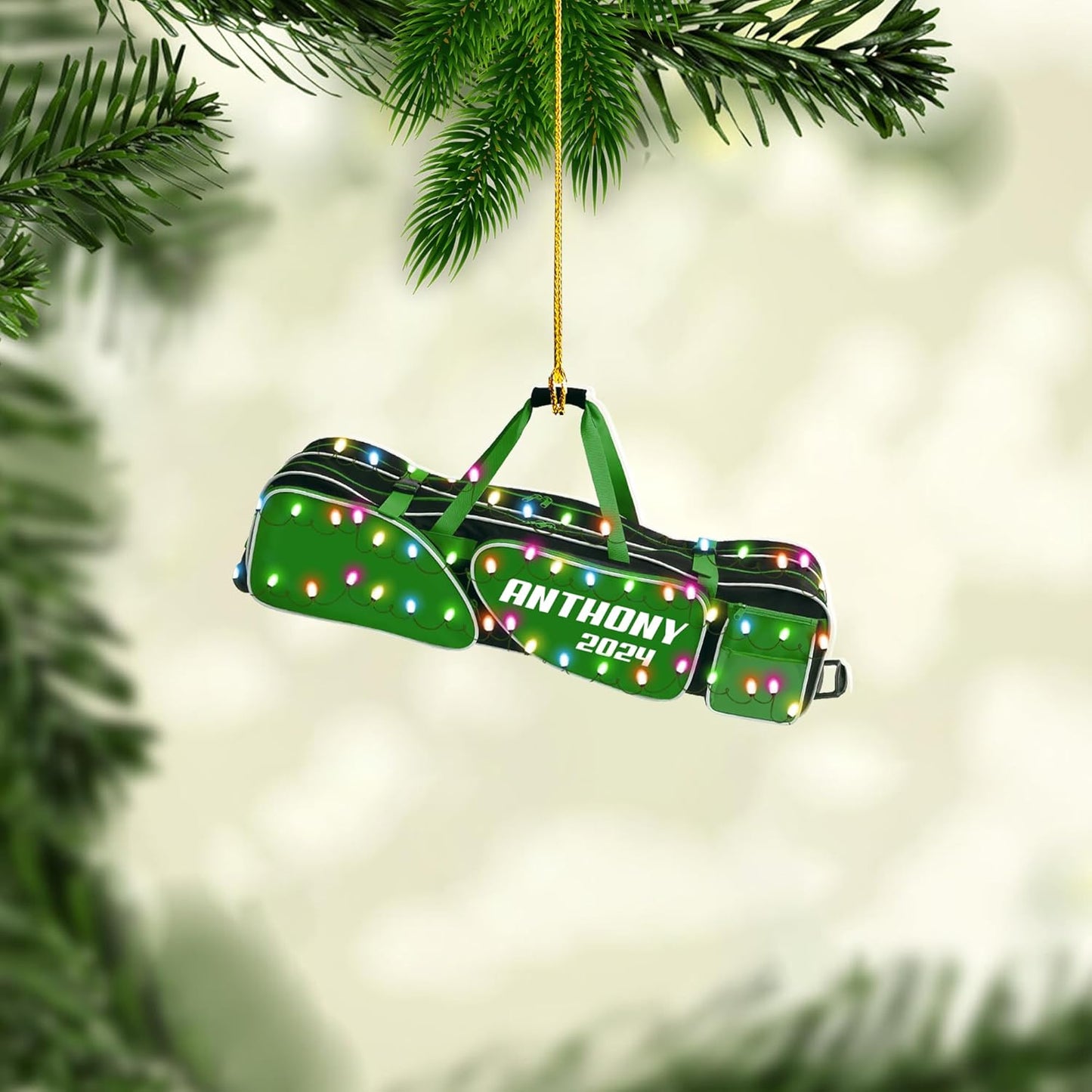 Personalized Fencing Christmas Ornament Christmas Tree Decor Gift for Fencer 2025 Fencing for Christmas Tree C12