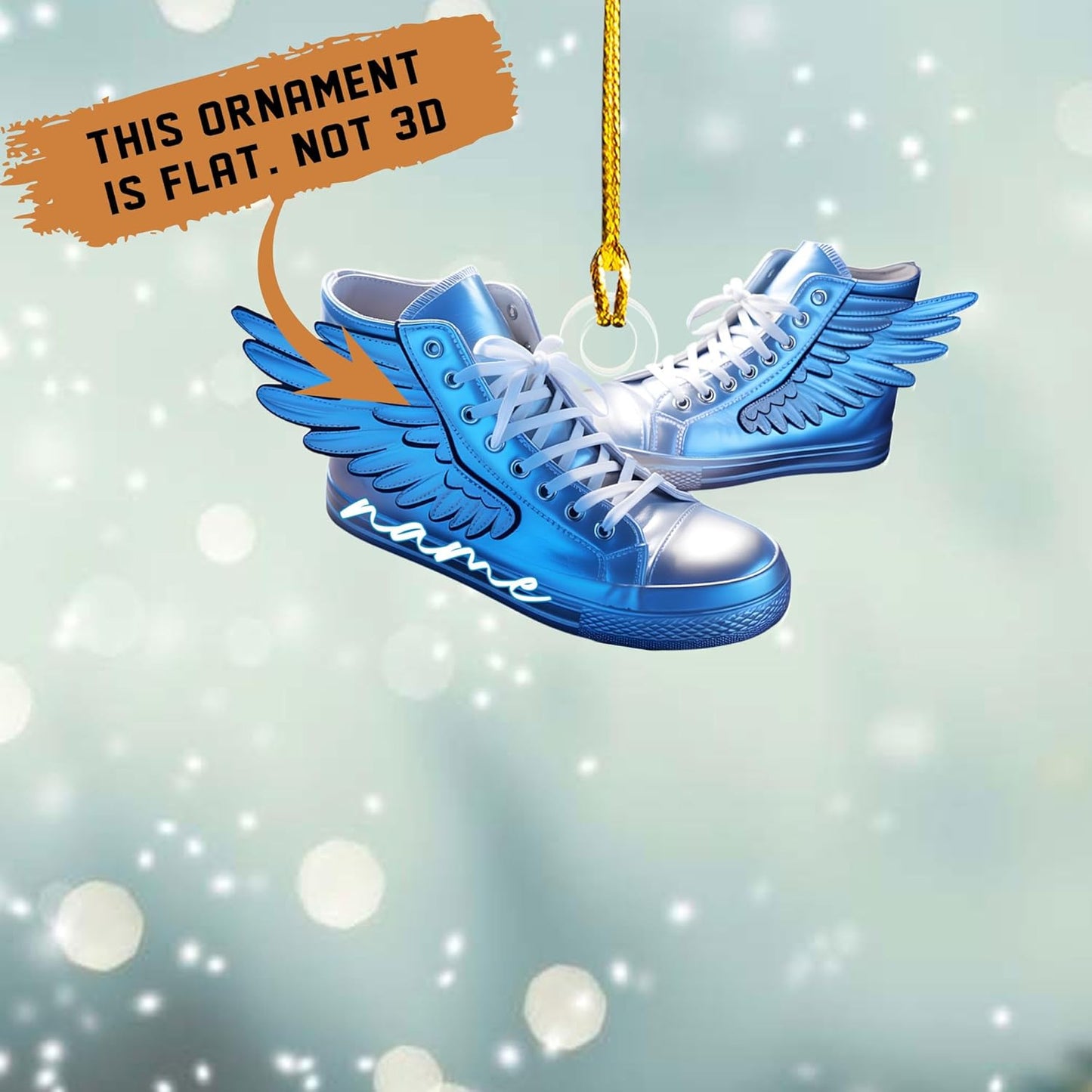 Personalized Marathon Christmas Ornament – Custom Name Acrylic Running Ornament, Marathon Runner Gift, Race Medal Keepsake TM1