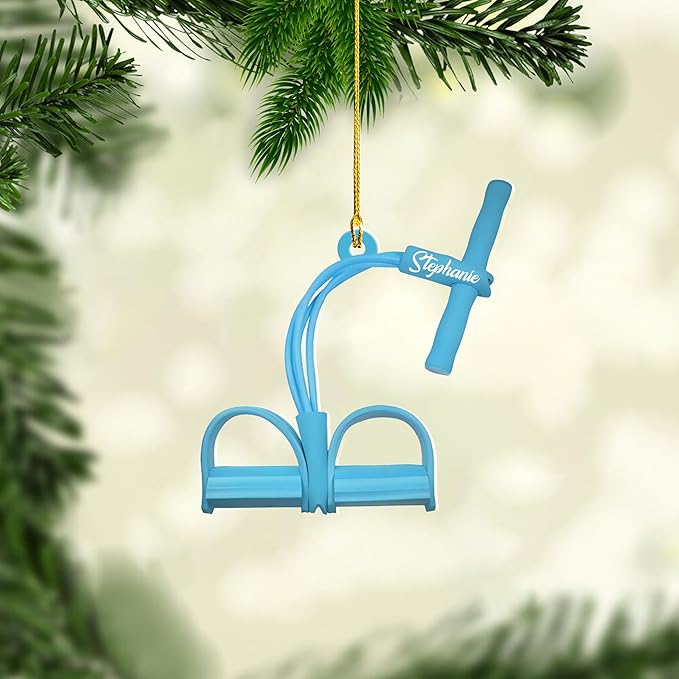 Customized Pilates Christmas Ornament - Pilates Gift for Women, Ornament Gift LL21
