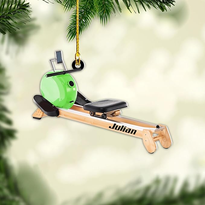 Personalized Pilates Acrylic Christmas Ornament - Instructors & Fitness Lovers LL46