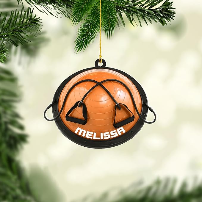 Customized Pilates Christmas Ornament - Pilates Gift for Women, Ornament Gift LL26