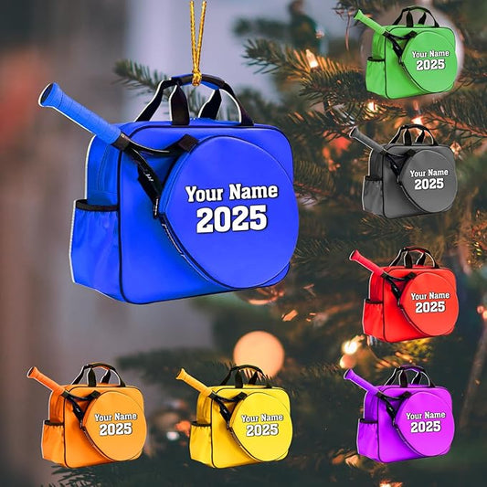 Personalized Tennis Christmas Ornament N10