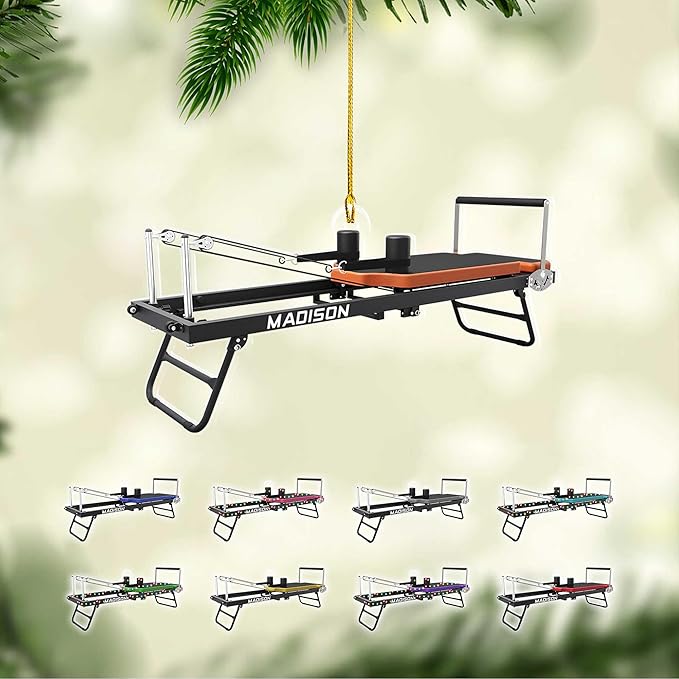 Personalized Pilates Christmas Ornament - Custom Pilates Gift for Women LL14
