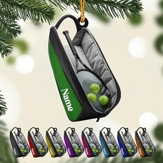 Personalized Tennis Christmas Ornament N11