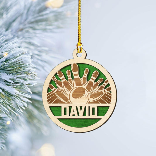 Custom Bowling Tools Ornament - Bowling Ornament Bowling8
