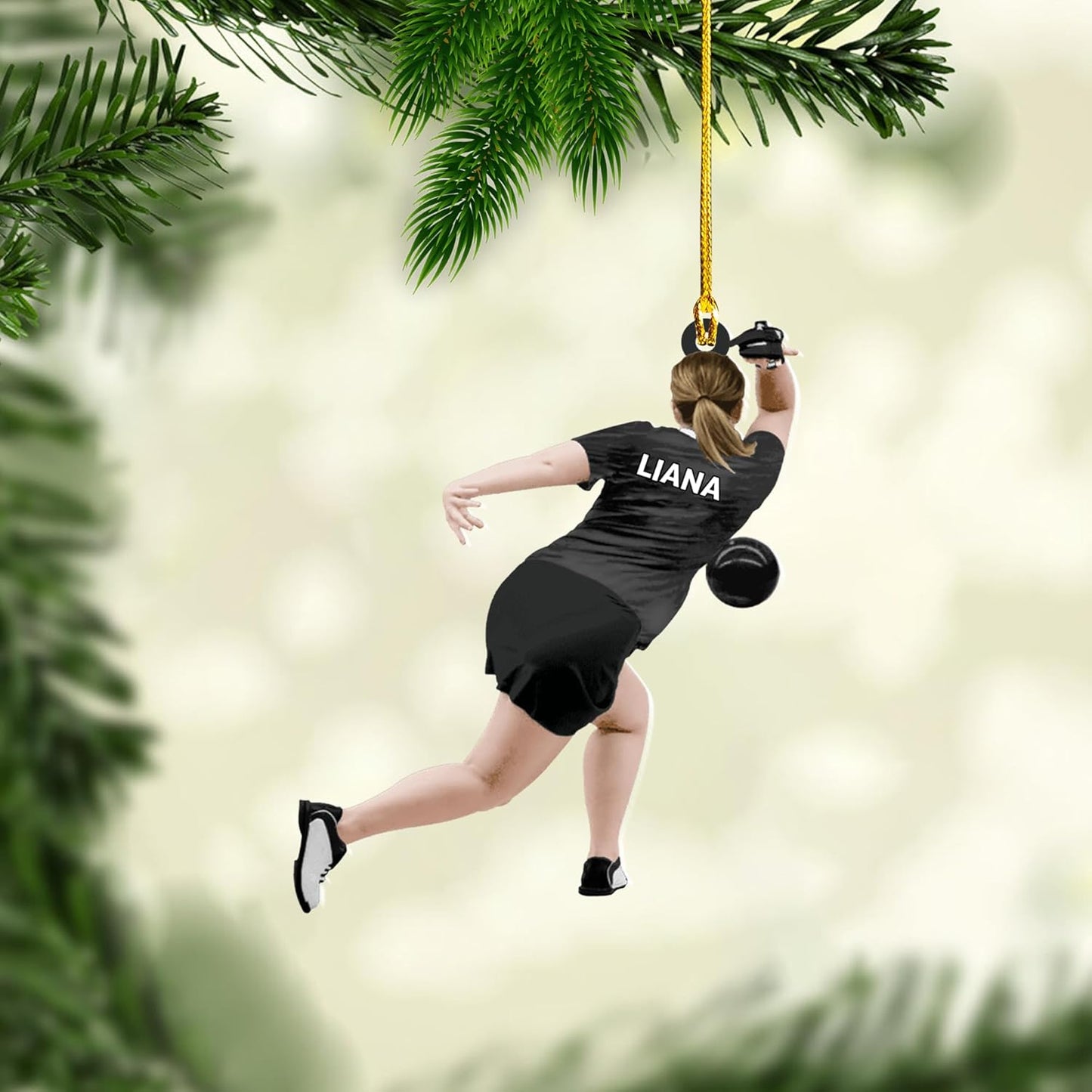 Custom Bowling Tools Ornament - Bowling Ornament Bowl Bl12