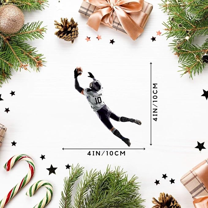 Personalized Sports Gift - Customize American Football Ornament LL16