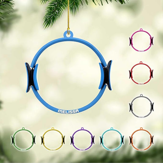 Customized Pilates Christmas Ornament - Pilates Gift for Women, Ornament Gift LL27