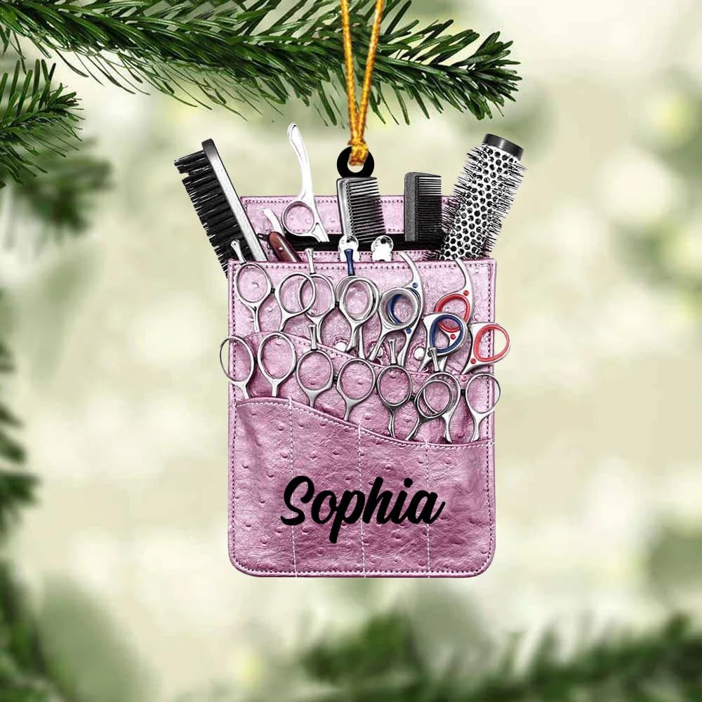 Custom Hair Stylist , Barbershop Ornament