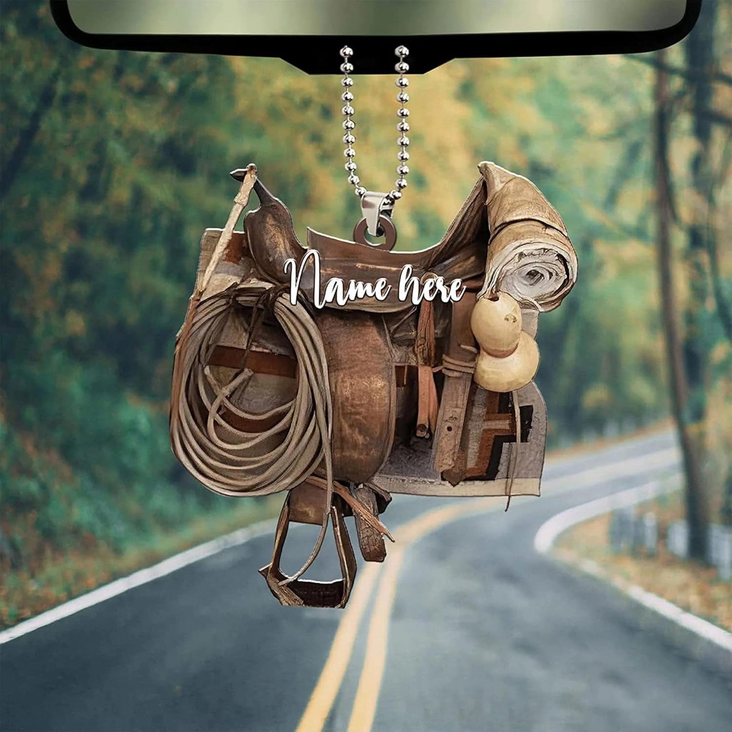 Custom Horse Riding Ornament | Personalized Equestrian Holiday Gift for Riders, Trainers & Horse Owners THH19