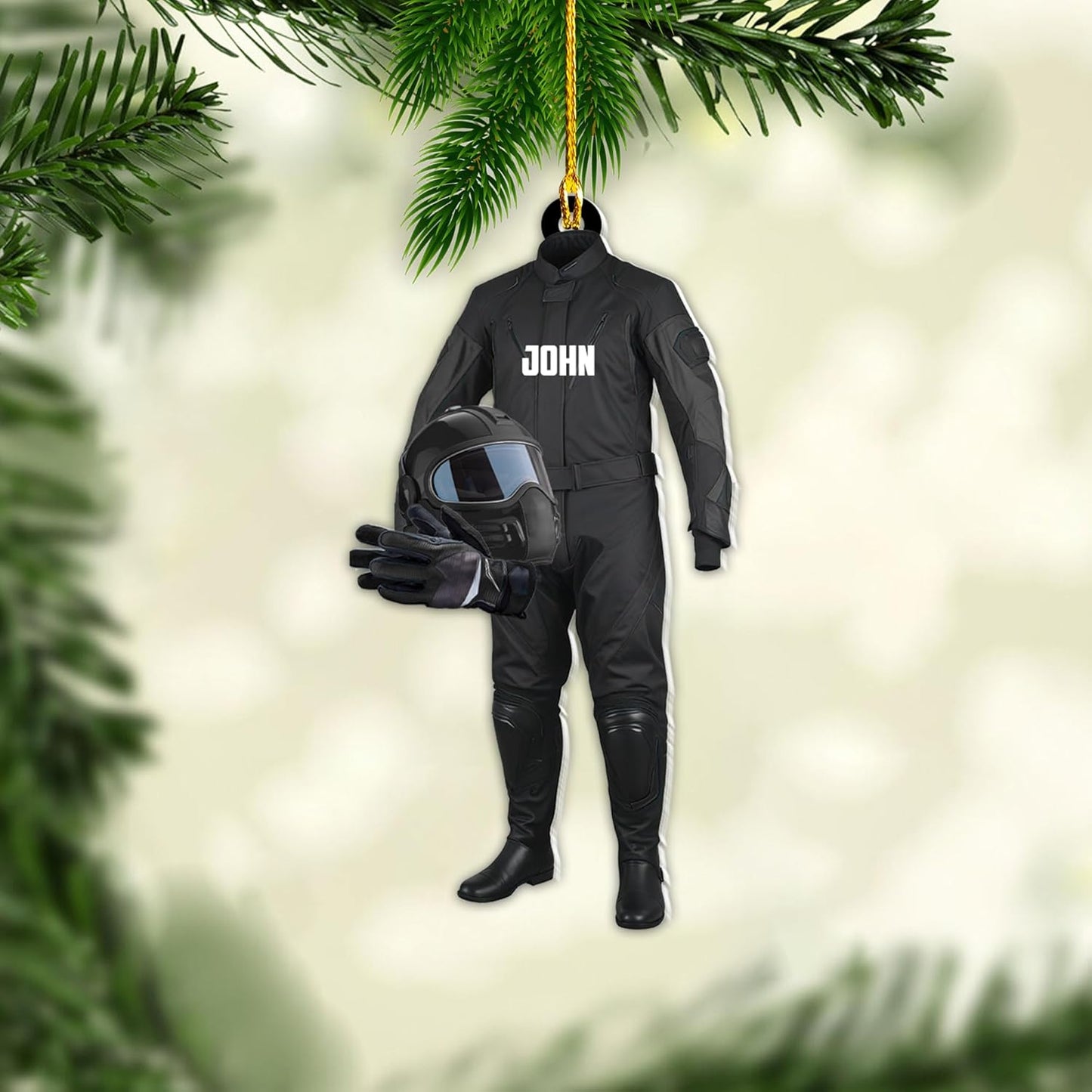 Custom Skydiving Christmas Ornament – Skydiver Xmas Decor O14