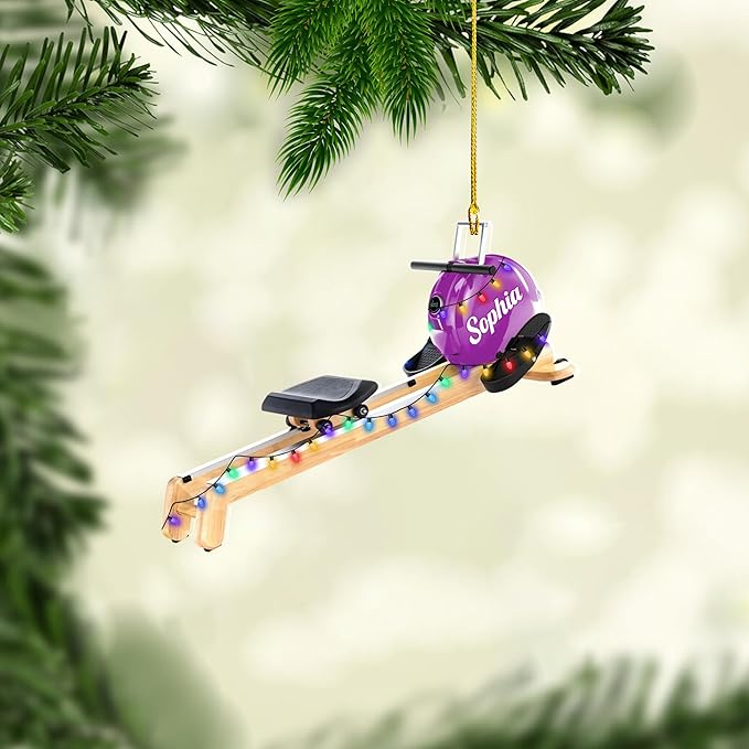 Customized Pilates Christmas Ornament - Pilates Gift for Women, Ornament Gift LL22