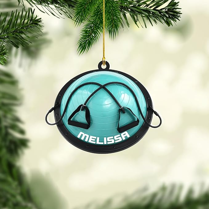 Customized Pilates Christmas Ornament - Pilates Gift for Women, Ornament Gift LL26