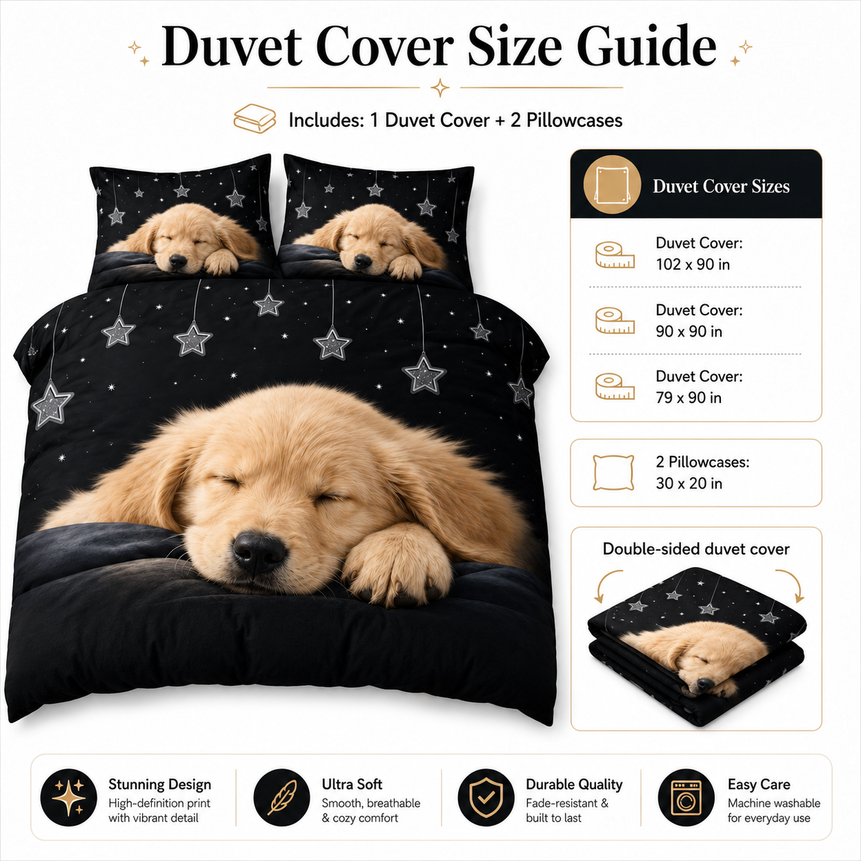 Custom Dog Bed Sheet Set, Personalized Pet Photo Bedding For Dog Dad THUC99