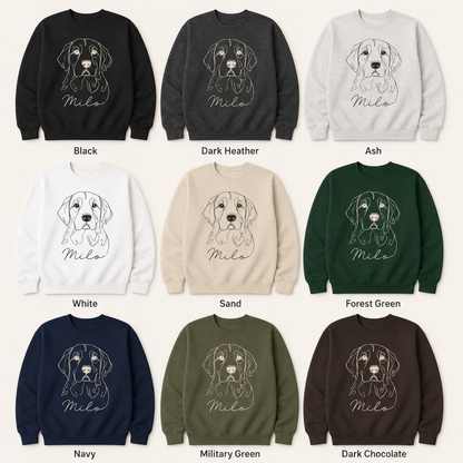 Personalized Dog Memorial Hoodie Custom Pet Photo Sweatshirt Sympathy Gift for Pet Loss THUC99