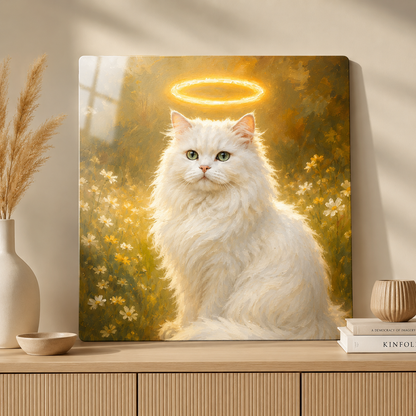 Personalized Pet Metal Wall Art – Custom Dog Portrait Print Gift For Dog Cat Lover THUC99