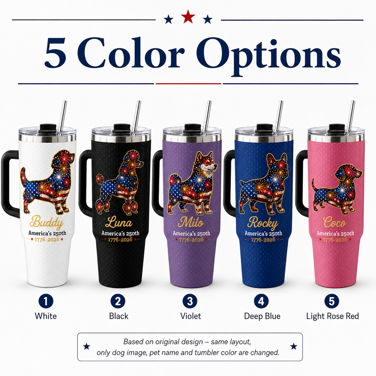 Custom Dog Memorial Photo 40oz Tumbler – Personalized Pet Loss Gift and Keepsake Cup THUC99 (Copy)
