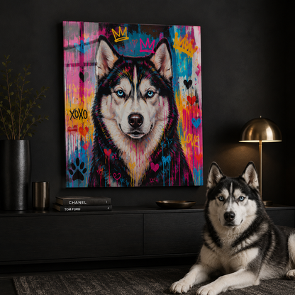Personalized Dog Photo Metal Print – Custom Pet Wall Art Gift For Dog Mom Dad THUC99
