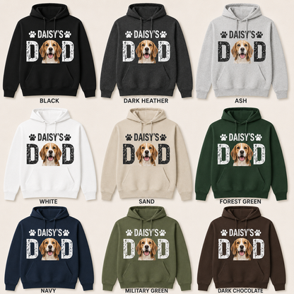 Personalized Dog Lover Hoodie Custom Pet Portrait Sweatshirt with Your Dog’s Photo THUC99