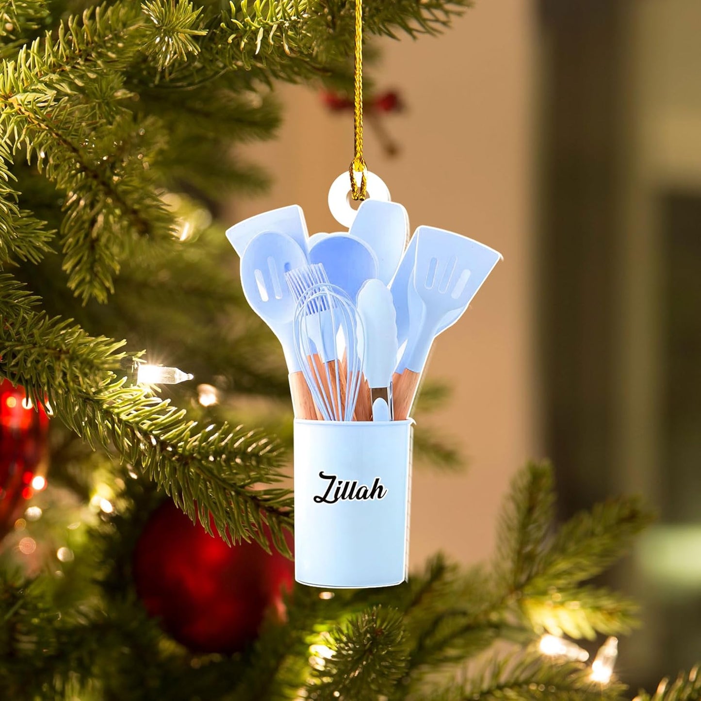 Customized Chef Ornament - Chef Christmas Gift N22