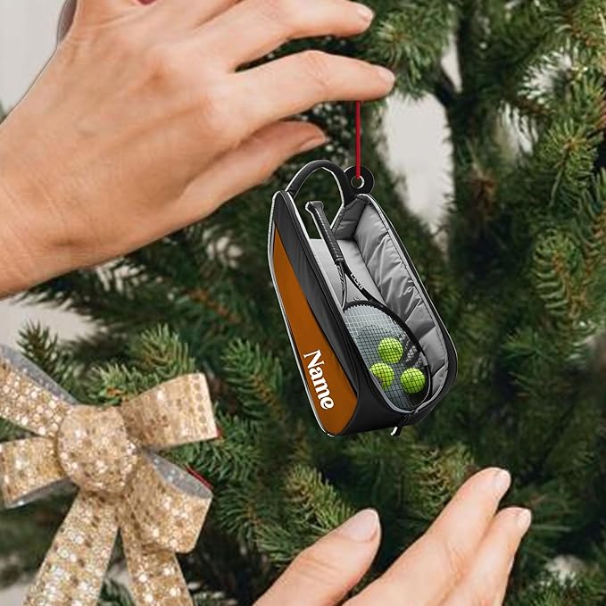 Personalized Tennis Christmas Ornament N11