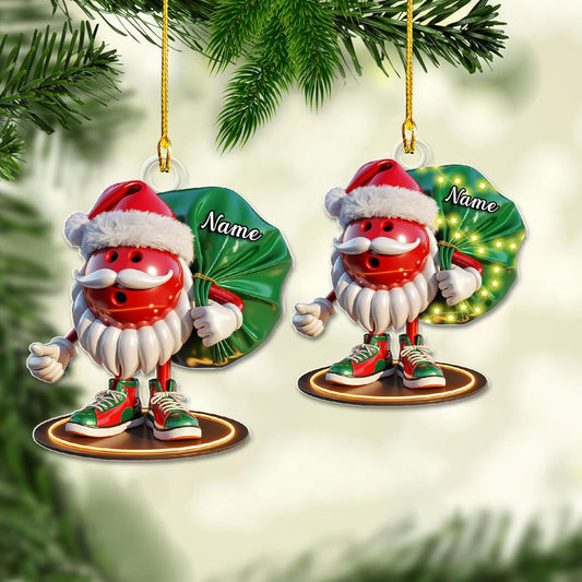 Custom Bowling Tools Ornament - Bowling Ornament Bowl 9