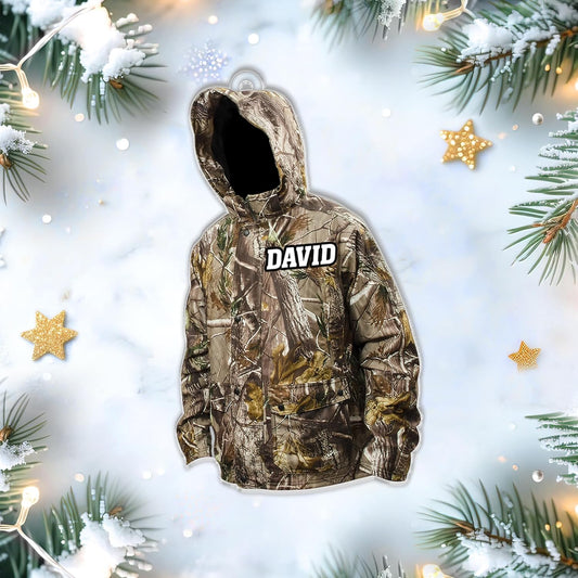 Personalized Hunting Vest 2D Flat Ornament - Duck Hunting Gifts for Men Women T30