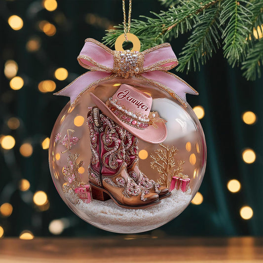 Custom Horse Riding Ornament | Personalized Equestrian Holiday Gift for Riders, Trainers & Horse Owners THH9