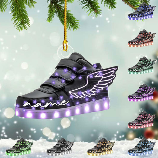 Personalized Marathon Ornament – Custom Name Acrylic Running Christmas Decoration, Runner Gift, Race Medal Keepsake TM3