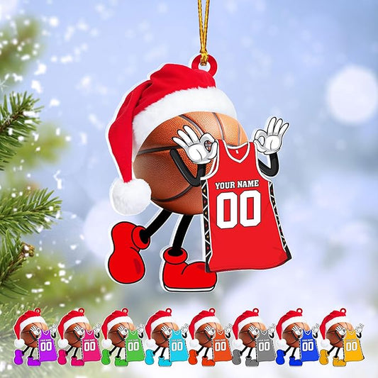 Personalized Basketball  Ornament N20